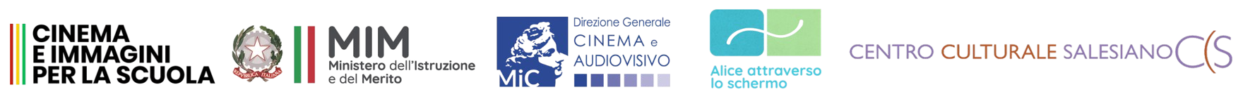 Enti promotori e partner del progetto Alice attraverso lo schermo